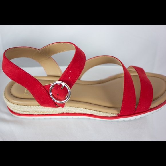 Crown & Ivy Wedge Sandal 9.5 M - Picture 5 of 7